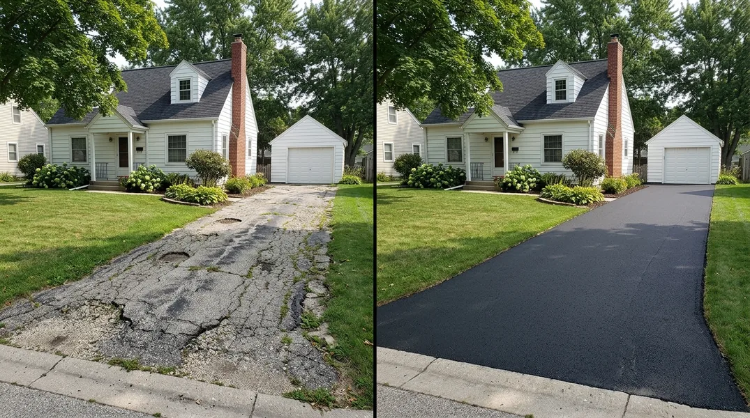 Result asphalt paving in Green Bay - Green Bay Asphalt Paving
