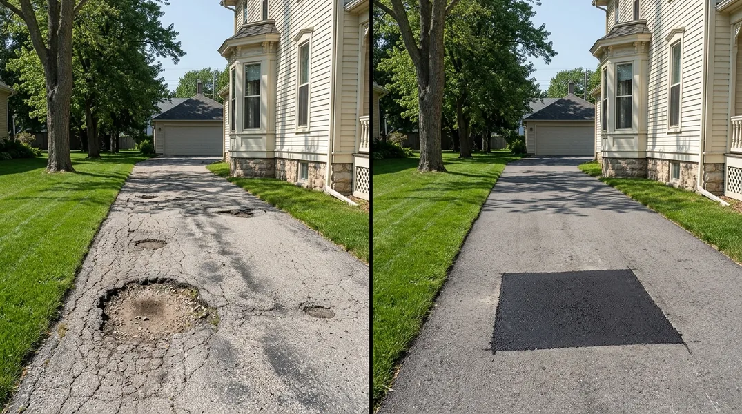 Result asphalt paving in Green Bay - Green Bay Asphalt Paving